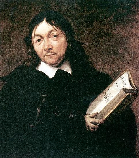 Jean Baptiste Weenix Portret van Rene Descartes oil painting picture